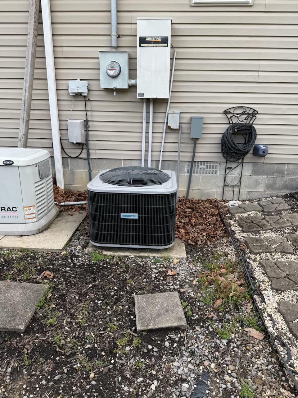 Comfortmaker AC unit installation